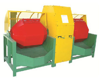 Máquina de polonês de giro do tambor, secadora de roupa de lustro de prata para o metal pequeno