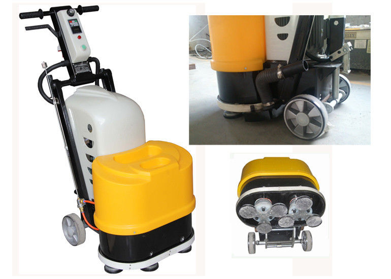 6 partes de máquina de moedura concreta de pedra Multifunction do assoalho do Polisher de assoalho